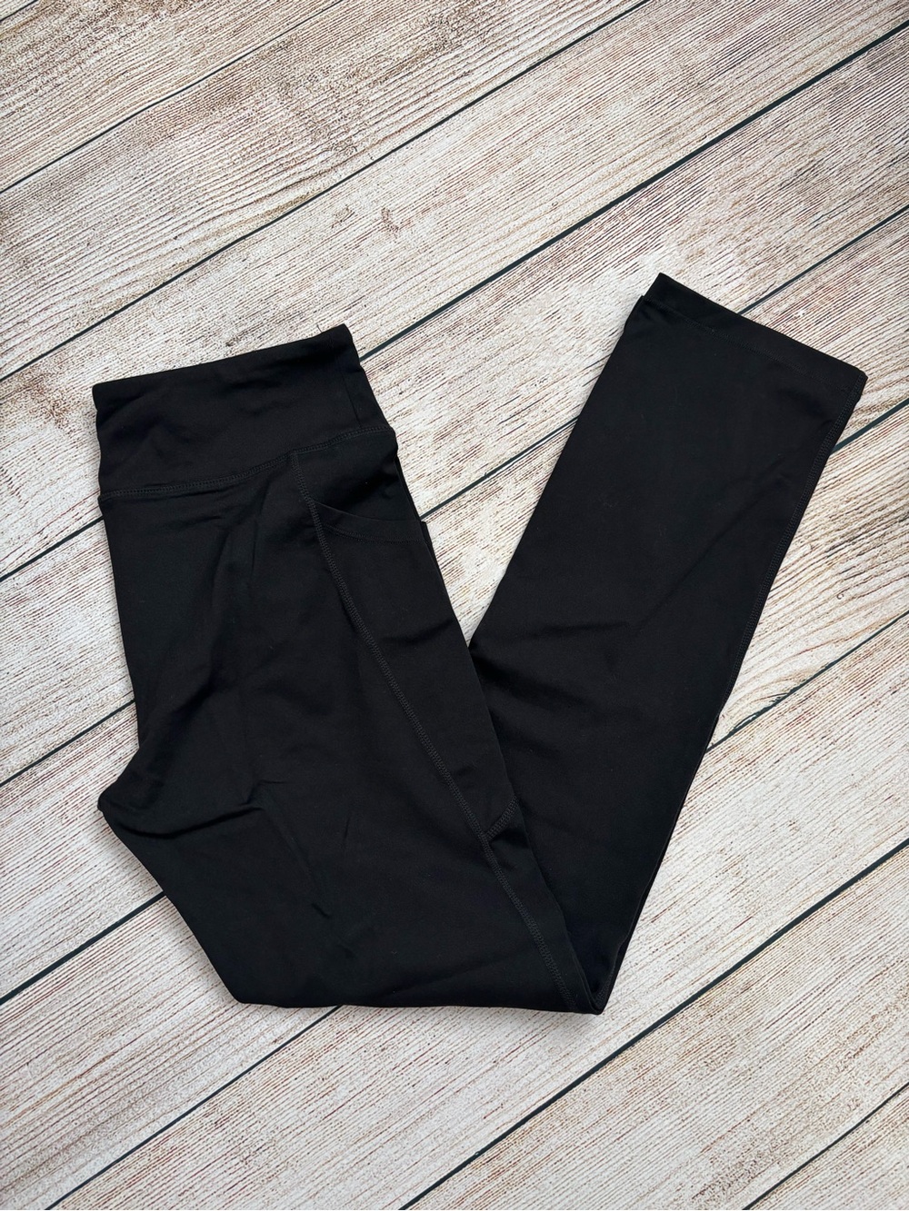 New Yogipace Black High-Waist Active Leggings